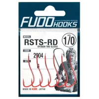 Fudo 2904 Ryusen Çift Tirnak Kırmızı İğne No: 1/0