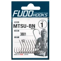 Fudo 3801 Mutsu Black Nikel Çember İğne No:1/0