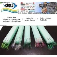 Hazır Çapari İstavrit 5’ Er Adet Çapari+Kurşun+Fırdöndü