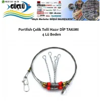 Hazır Dip Takımı 4’Lü Beden Çelik Telli Portfısh Marka