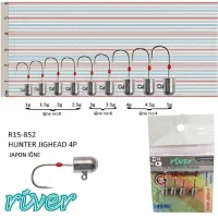 Jighead River Hunter 4’Lü Paket 3Gr