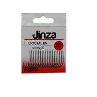 Jinza 57020 Crystal Bn Siyah Olta İğnesi 20’Li Paket No:4