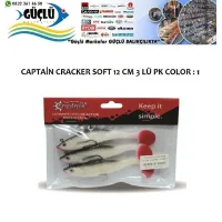 Levrek Turna Silikonu Captaın Cracker Soft 12 Cm 3’Lü Pk Renk : 1