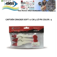 Levrek Turna Silikonu Captaın Cracker Soft 12 Cm 3’Lü Pk Renk : 4