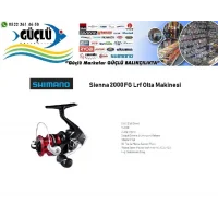 Lrf Olta Makinesi Shimano Sienna 2000 Fg