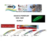 Maket Balık Oskar Cc Power Glow 2019 Seri 13 Cm 18 Gr Renk:2019S