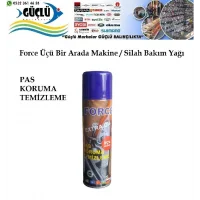 Makina Silah Bakım Yağı 3 Lü Kullanım Force Extra Oıl