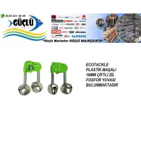 Maşalı Plastik Çiftli Zil Ecotackle 18Mm Fosfor Yuvalı