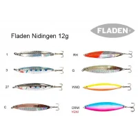 Nıdıngen Flash Yeni Seri Lüfer Kaşık 12Gr Renk:Rh