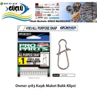 Owner 4183 Kaşık Maket Balık Klipsi No:1,5