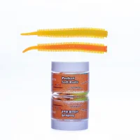 Pandora Kavanoz Perfect Soft Baits Sandworm 7cm Renk:Lemon&Orange