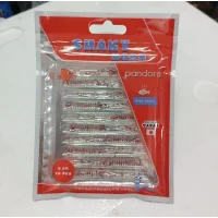 Pandora Shaky LRF Silicon 5cm 10lu Renk: RedBerry