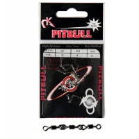 Pitbull 5105 Black Nikel 3 Zincir No:14 Fırdöndü 5’Li Paket