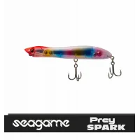 SEAGAME PREY SPARK 135F 26G TRANSPARENT RAINBOW MAKET BALIK