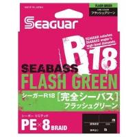 Seaguar Flash Green PE 0.6 150mt Açık Yeşil 8kat Örgü İp Misina