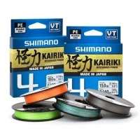Shimano Kairiki 4 Steel Gray (Gri) 0,19 300Mt 4Kat İp Misina