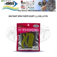 Silikon Kurt Mutant Spın Forte Kurt 7.5Cm 5 Li Renk:07