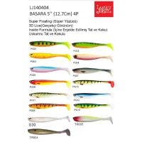Silikon Yem Luckyjohn Basara 3D Soft 13Cm 4Lü Pk Renk:Tr004