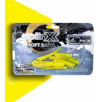 Spiinx Sandworm Lrf Silikon 6Cm 18P Glowlu Renk: Lemonade