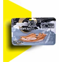 Spiinx Sandworm Lrf Silikon 6Cm 18P Renk: Milky Tan