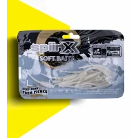 Spiinx Sandworm Lrf Silikon 6Cm 18P Glowlu Renk: Pearl White