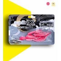 Spiinx Sandworm Lrf Silikon 6Cm 18P UV Renk: Sugar Pink