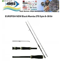 SPİN KAMIŞI EUROFISH NEW Black Mamba 270 8-38 Gr