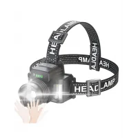 WATTON WT-625 SENSÖRLÜ CREE TG LED ŞARJLI KAFA LAMBASI