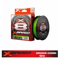 YGK X035 BRAID CORD PE X8 150M 5,4KG 0.117MM FLUO GREEN AJI LRF İP MİSİNA