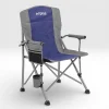 Argeus Rustic Katlanabilir 150Kg Kamp Sandalyesi - Mavi/Gri