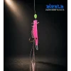 ALESTA LAGOON SHRIMP RIG X0288 5 KÖSTEK 0.35MM NO:6 İĞNE RENK:PINK