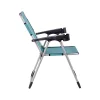 Argeus Bardaklıklı Piknik ve Kamp Sandalyesi 140KG Taşıma Renk: Deniz