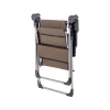 Argeus Bardaklıklı Piknik ve Kamp Sandalyesi 140KG Taşıma Renk: Kahve