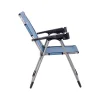 Argeus Bardaklıklı Piknik ve Kamp Sandalyesi 140KG Taşıma Renk: Okyanus
