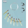 Fladen F1291 Sabiki Karides Görünümlü Hazır Takım 7’Li Çapari No:4