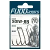 Fudo 3400 SOI W/RING 4/0 NIKEL 9PCS
