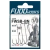 Fudo 6101 Worm Ssb Black Nikel Uzun Sap Tırnaklı İğne No:10