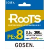 Gosen X8 Roots Pe 0.6 0,132Mm 8 Kat İp Misina 300Mt Multicolor