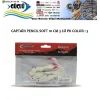 Levrek Turna Silikonu Captaın Pencıl Soft 10 Cm 3 Lü Pk Renk : 3
