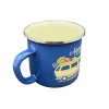 Orcamp Retro Emaye Kupa Bardak Adventure Mavi