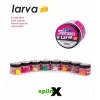 SPIINX LARVA SİLİKON YEM 35MM 14LÜ PEYNİR AROMALI UV RENK: HOT YELLOW