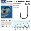 Vertix 58010 Chinu Bn Siyah Olta İğnesi 25’Li Paket No:10