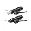 WATTON WT-610 Q5 LED BEYAZ , SARI VE MOR RENK AYDINLATMA EL FENERİ