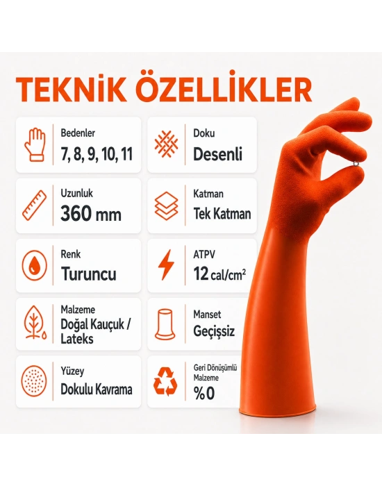 Penta TOUCH-E 1000V Class 0 Ark Koruyuculu İzole Elektrikçi Eldiveni – Dokunmatik Uyumlu