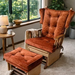 MASİF CEVİZ SALLANAN SANDALYE