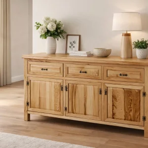 MASİF KESTANE AĞACI KONSOL