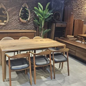 OSLO CEVİZ MASA TAKIMI