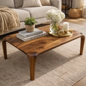 KOBRA AYAK CEVİZ ORTA SEHPA