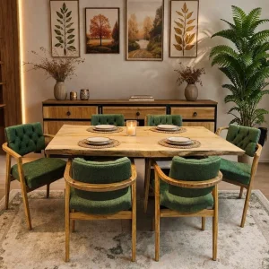 KESTANE MASA GÖMLEK SSANDALYE TAKIMI