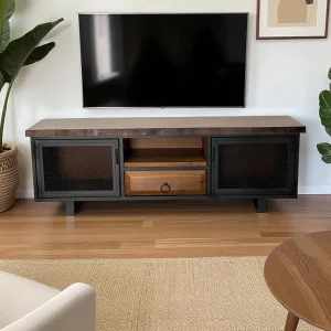 Axiom Serisi Masif Ceviz TV Ünitesi